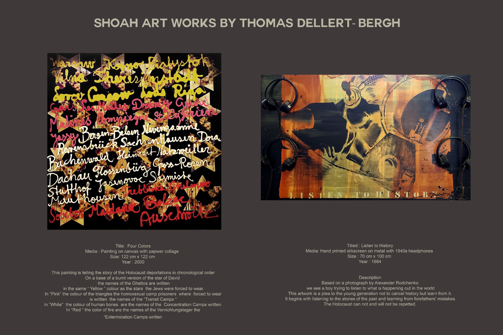 12 Art works  for Shoah  copy 2